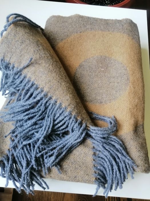 Плед вовна, полуторний