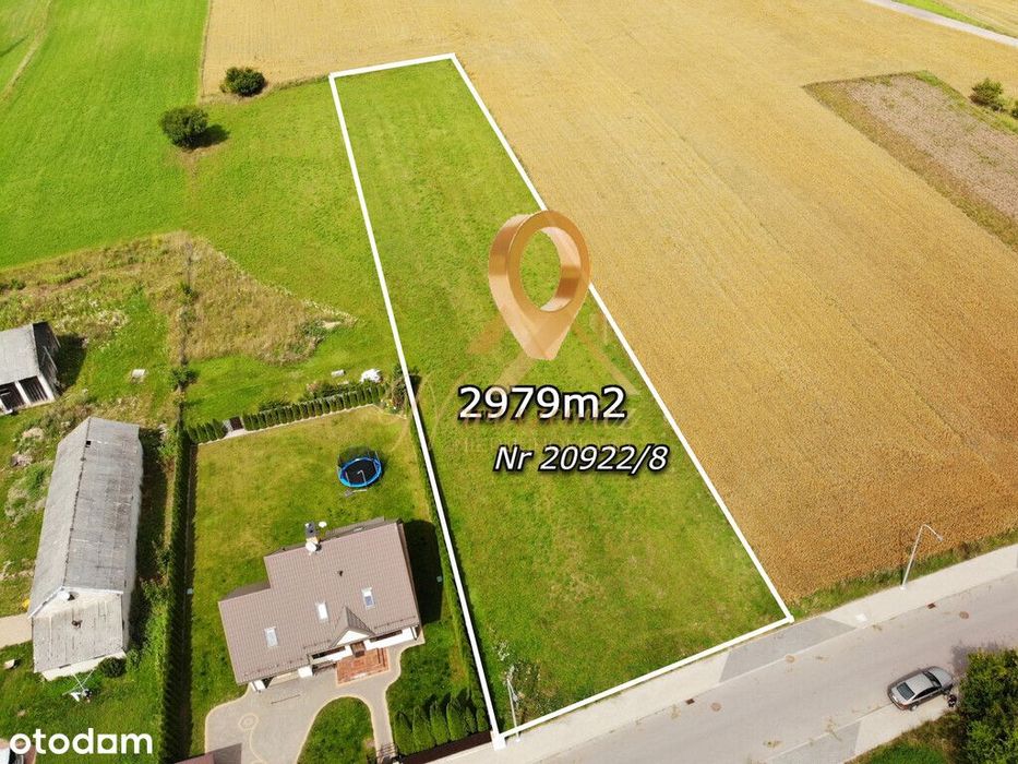 Działka budowlana 2979 m² | Suwałki, ul. Krzywólka