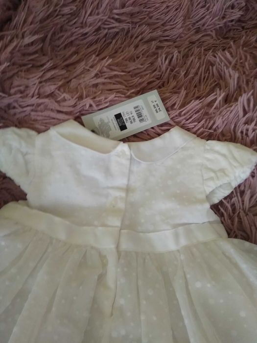 Ubranko do chrztu sukienka r 62