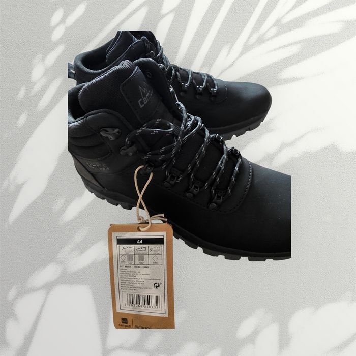 Campus Super Buty Zimowe Męskie Trekkingowe Czarne r. 44 + gratis para