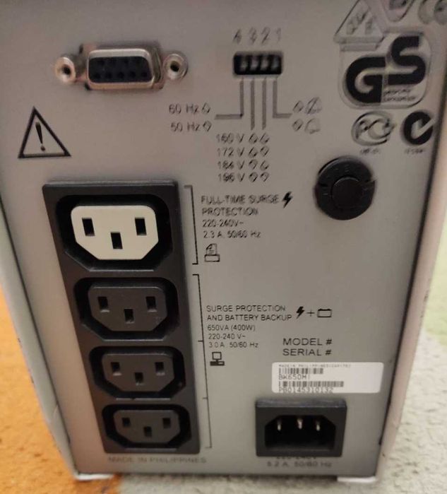 Продам источник бесперебойного питания(ИБП) APC Back-UPS 650 (BK650MI)