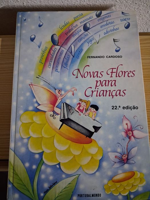 Livro Novas Flores para Crianças