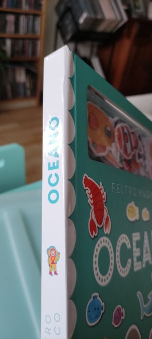 Livro Feltro Mágico Oceano