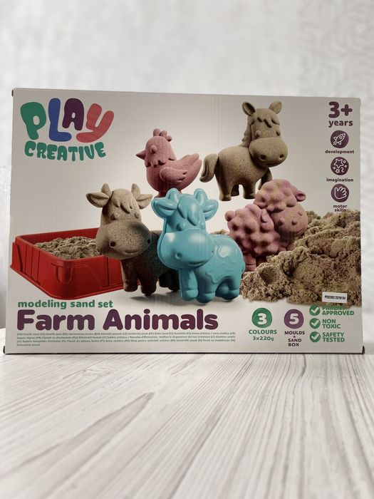 Ігровий набір кінетичний пісок Ферма