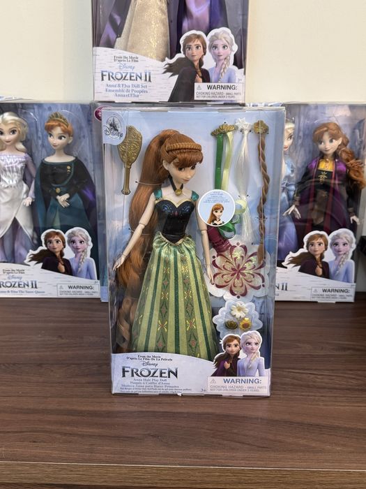 Анна лялька Дісней для зачісок, Дісней Стор, Disney Store Frozen