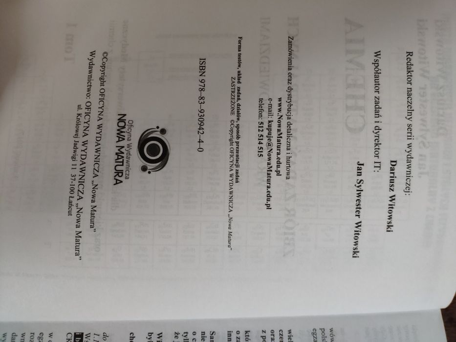 Zbiór zadań Witkowski 2017