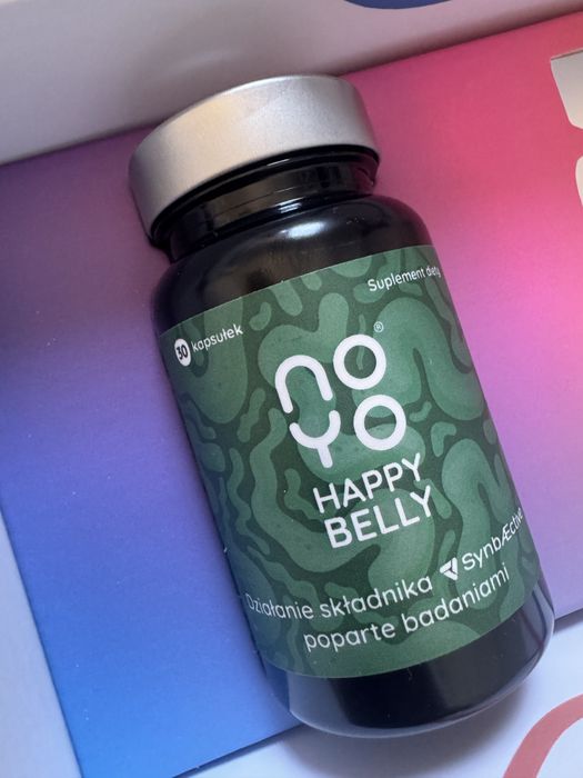 NOYO Happy Belly - 30 kapsułek - Nowy - Nieotwierany - Probiotyk na jelita