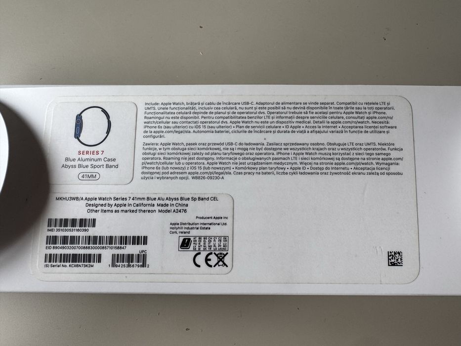 apple watch series 7 41mm cellular