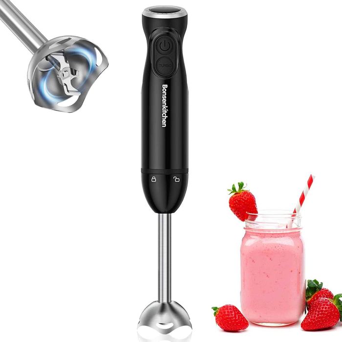 Blender ręczny Bonsenkitchen 1000 W czarny