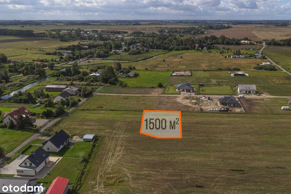 Działka 4 km od morza - Strzeżenice obok Mielna