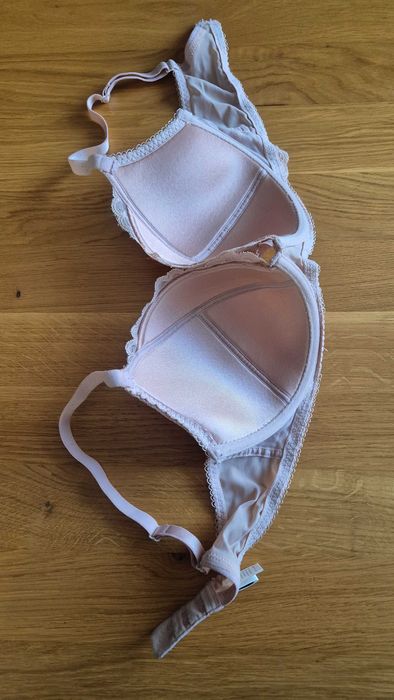 Gossard superboost lace plunge biustonosz beżowy 70F