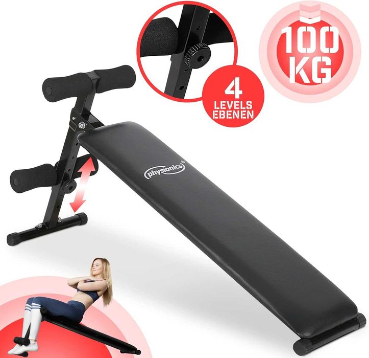 Ławka skośna czarna