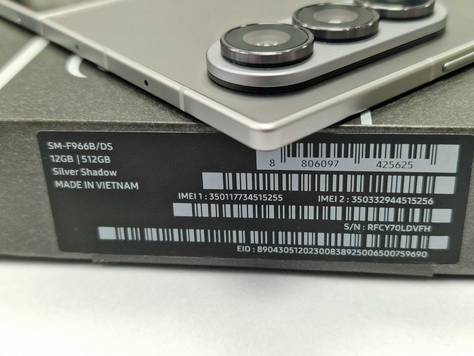 Samsung Galaxy Z Fold7/ 12GB/ 512GB/ Silver Shadow/ Grade A/ 13.09.25