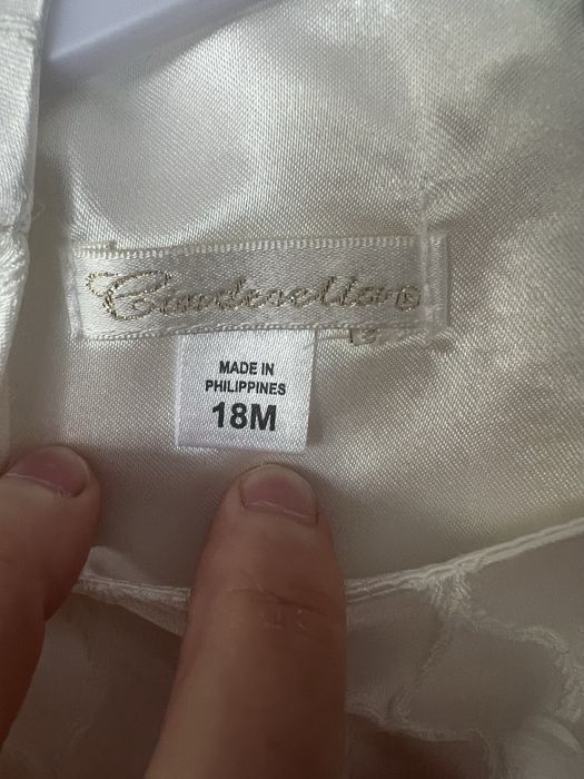 Piękna wizytowa sukienka cinderella 86cm