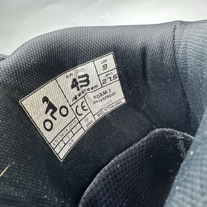 Alpinestars roam 2 waterproof чоловічі боти 43 dainese spidi