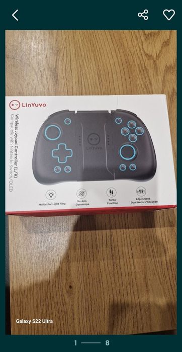 Джойконы для Нинтендо Switch/олед KS-47 и mobapad с чехлом.