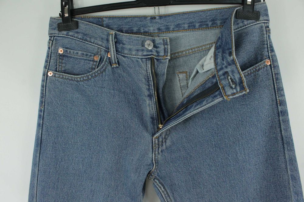 Класичні вінтажні джинси Levi's 505 Blue Denim Jeans Розмір W32/ — zdjęcie 3