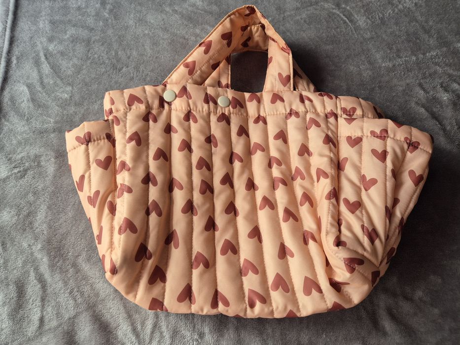 Organizer do wózka La Millou Ortalion Heratbeat Pink