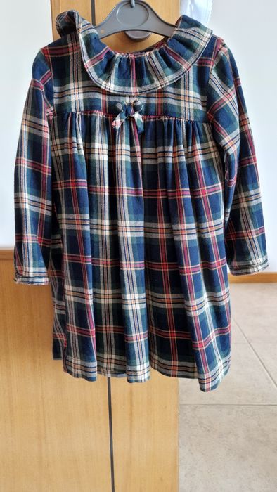 Vestido de menina Tamanho 24/36 Meses
