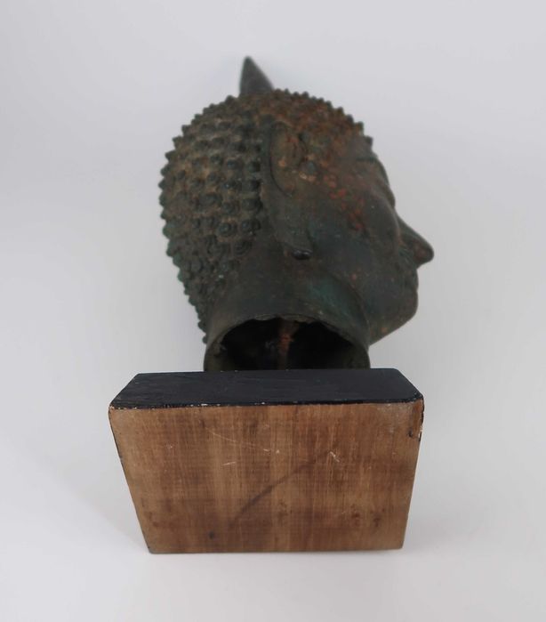 Cabeça de Buda em Metal (Ref 2)