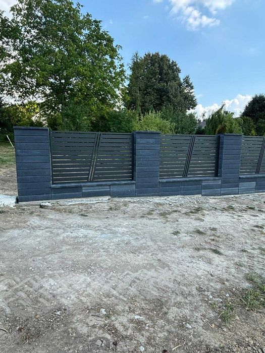 Ogrodzenie panel/Joniec montaż