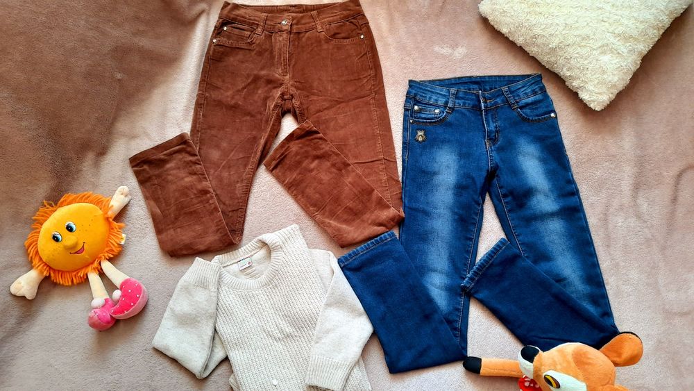 Джинсы на девочку 6-7лет