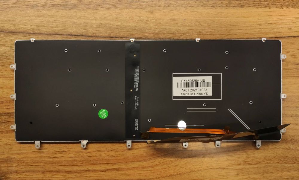 Клавіатура Dell precision 5510 5520 5530 m5520 xps 9550 d1728 9560 d18