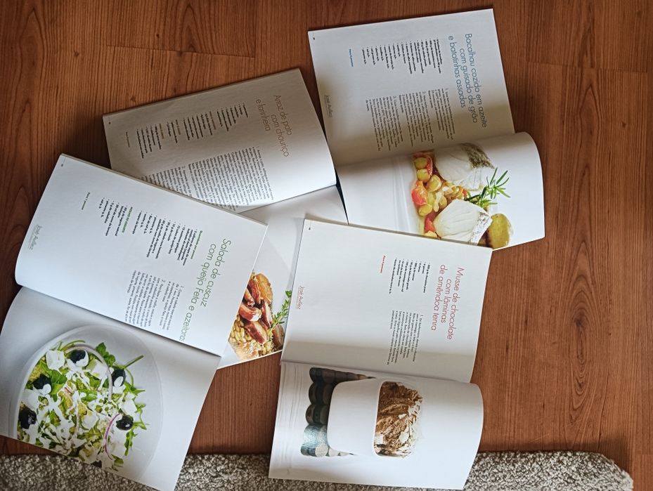 Conjunto completo de 4 livros "Boa Cama Boa Mesa" - Chef José Avillez