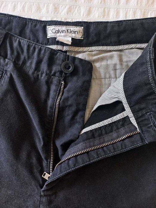 Calças Chino Azul Marinho 32X34 (42) Calvin Klein