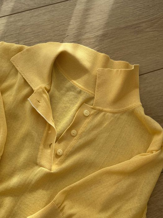 Жіноче вершково-жовте поло NOIR від Otaje