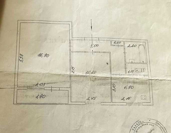 мкрн. Юбилейная, 2х комн, ул. 200 лет Кривого Рога