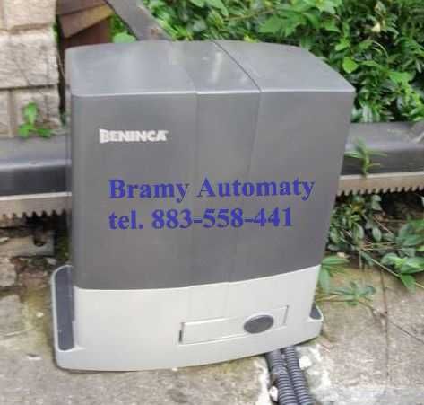 Napęd do bramy przesuwnej Automaty bram, skrzydłowej garażowej montaz