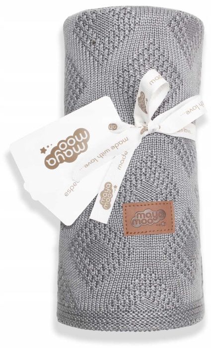 KOCYK BAMBUSOWY 80×100 DO ŁÓŻECZKA WÓZKA dla dziecka dziecięcy