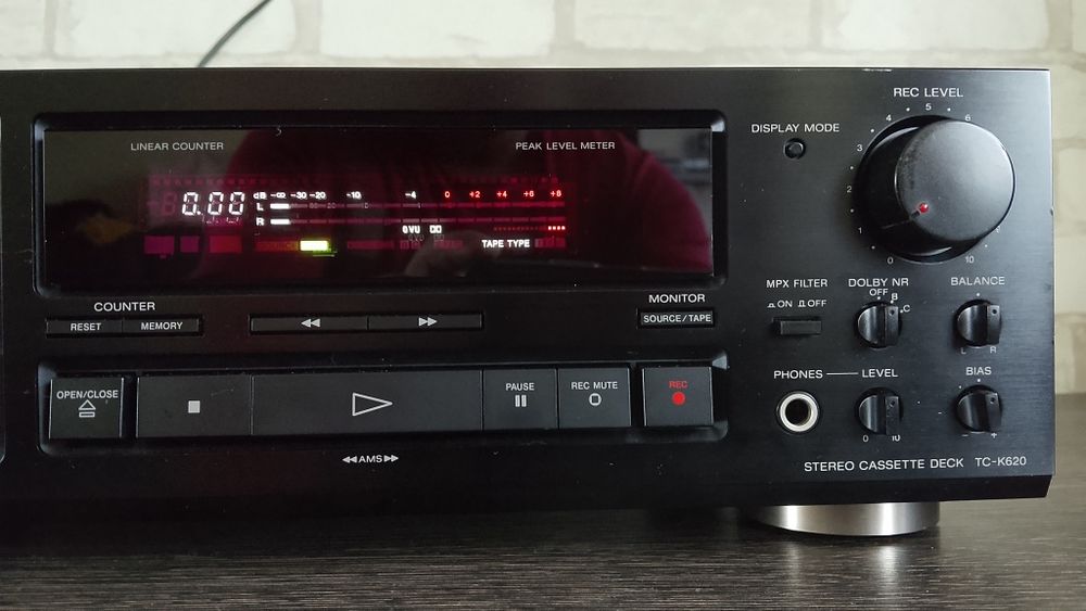 SONY TC-K 620 Stereo Cassette Deck 1990-92