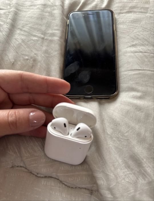 Iphone 7 com AirPods