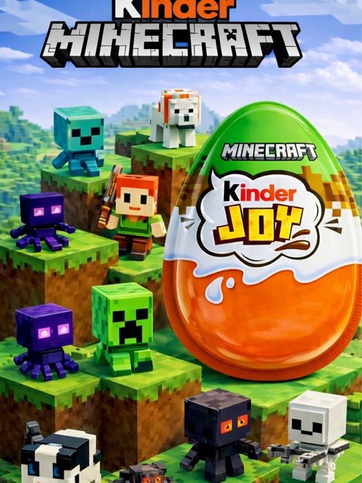 Kinder Joy Minecraft, Майнкрафт кіндер джой
