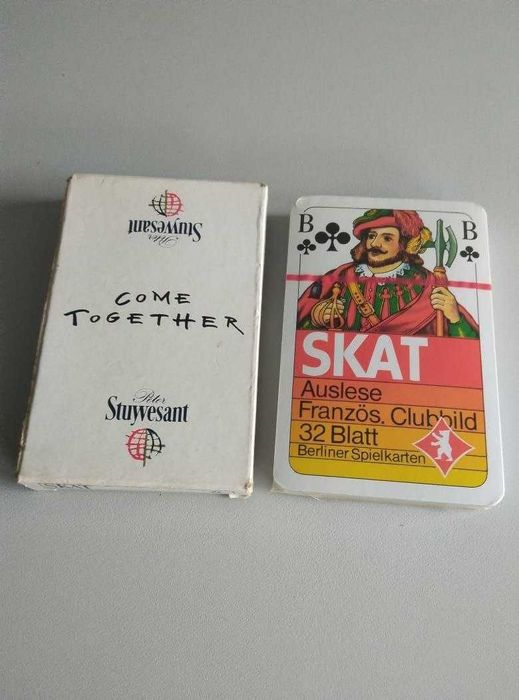 Гральні карти нові 32 шт. Німеччина Vintage Grimaud / Osram / Skat игральные карты