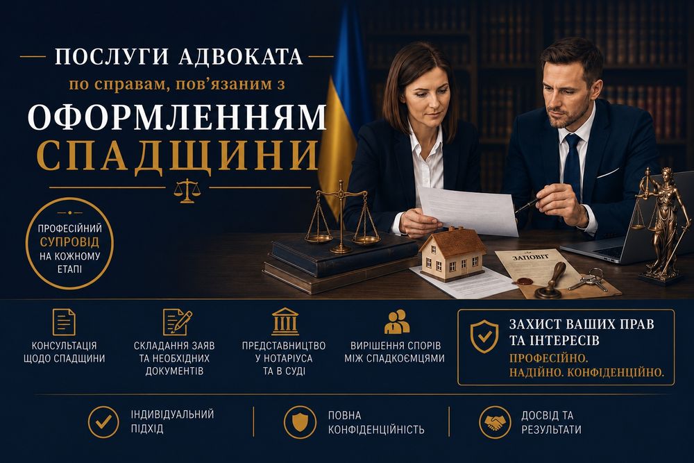 Адвокат в наследственных делах, Краматорск