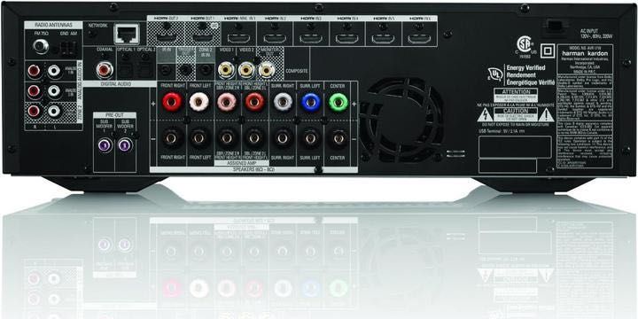 Amplificador Harman Kardon 171 AVR de 700 watts (100W por canal)