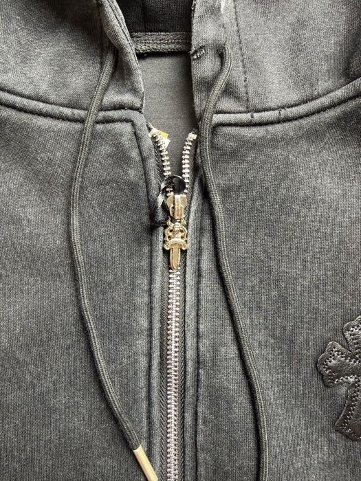 Zip-hoodie Chrome Hearts / opium /y2K