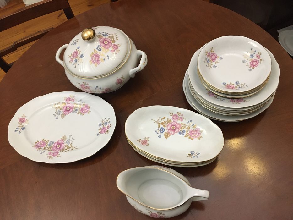 Kolekcja porcelany: serwis obiadowy Porcelana Wałbrzych Krzysztof