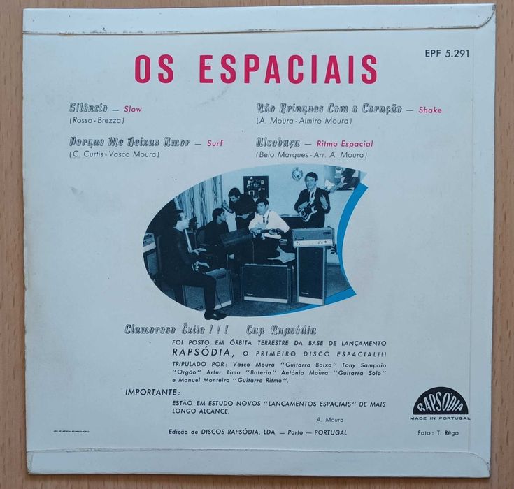 Os Tártaros Conjunto de Oliveira Muge Singles raros