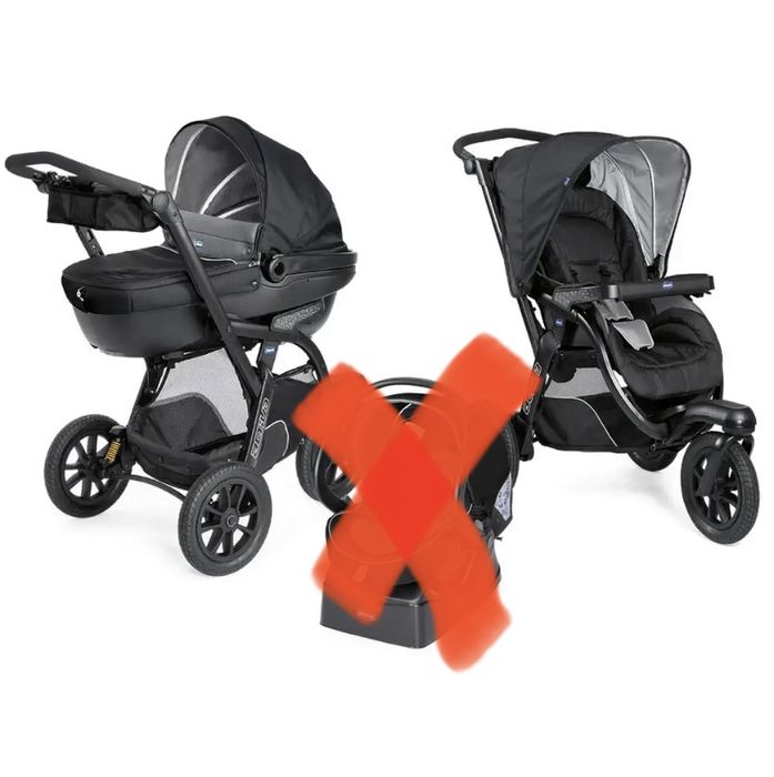 Дитячий візочок 2 в 1 Chicco Active 3