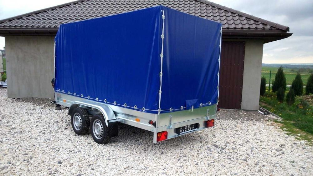 Przyczepka samochodowa SIDECAR 400x176 750 kg Producent - TRANSPORT