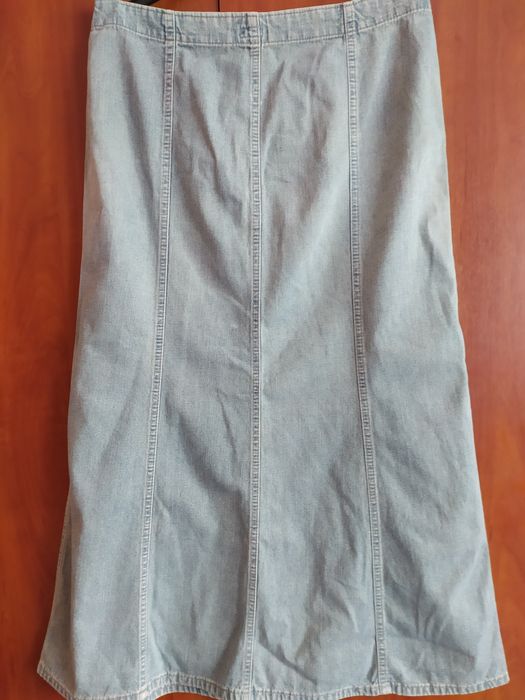 Спідниця джинсова,довга спідниця