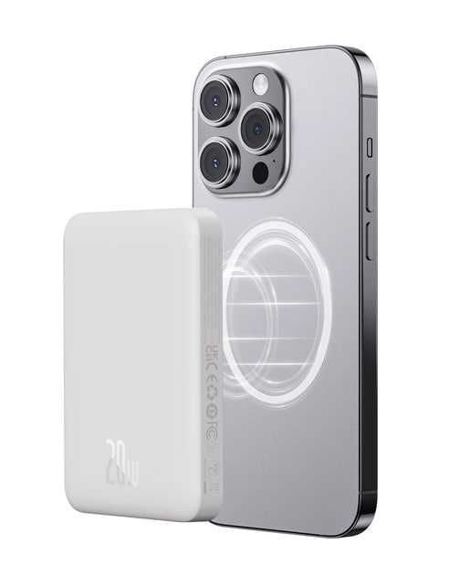 Павербанк з бездротовою зарядкою Qi 15W Baseus Mini Air 10000mAh 20W