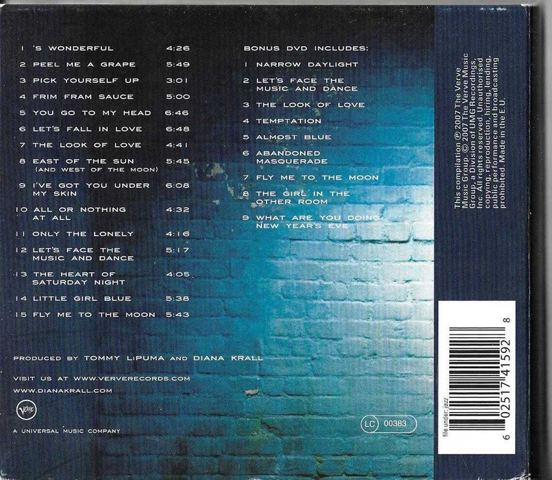 Diana Krall - The Very Best Of Diana Krall (deluxe edition CD+DVD)