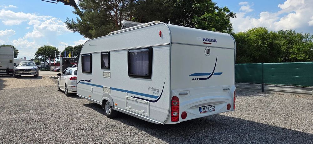 Adria Adora  2010 Rok Mover Namiot 4-5 Osób 1500 Dmc Stan Idealny
