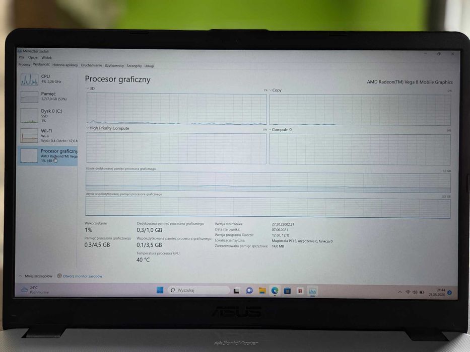 ASUS VivoBook 15 R504ZA Ryzen 5/8GB/256SSD
