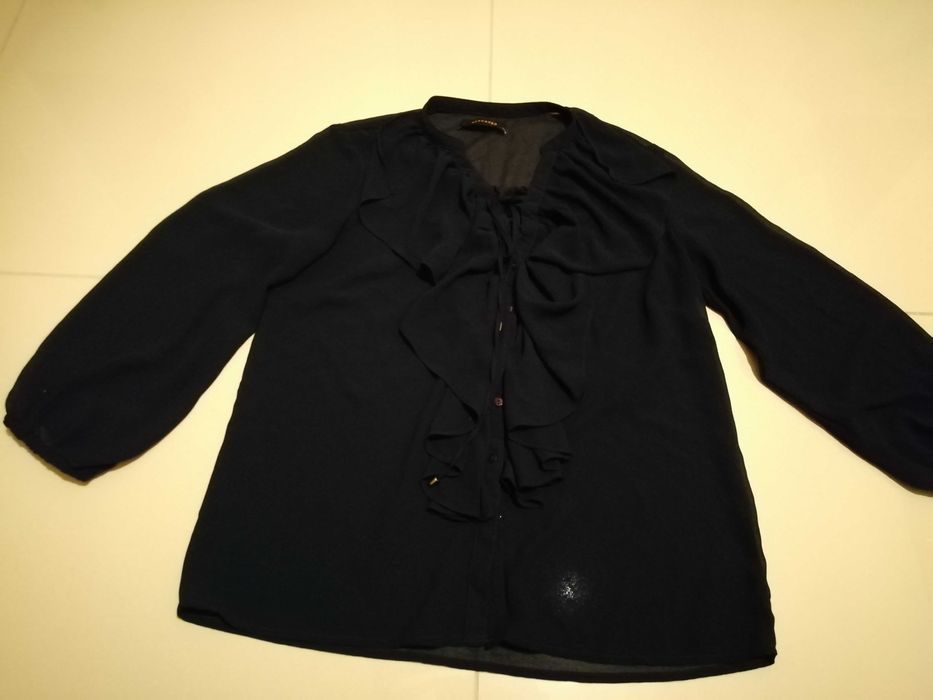 Damska bluzka z falbaną Reserved rozmiar 38